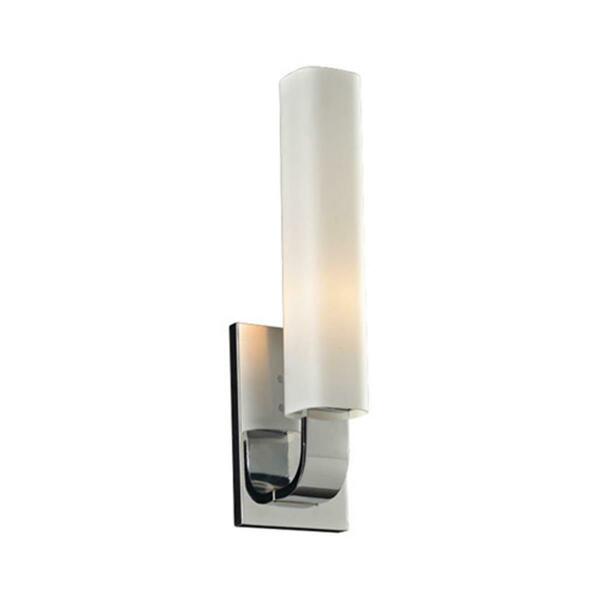 Plc Solomon Polished Chrome Wall Light 7591PC